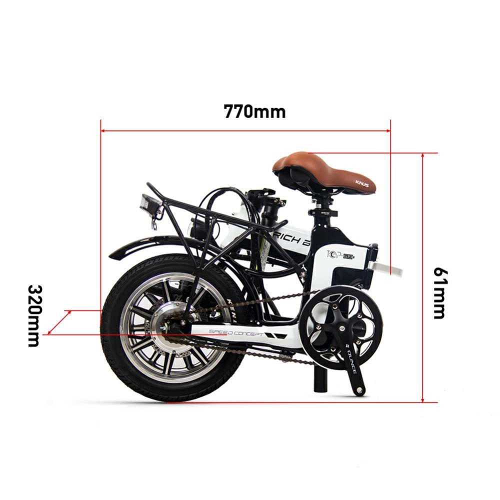 Lightweight Fold Up Electric Bike Lightest Foldable Ebike Women 250w Portable