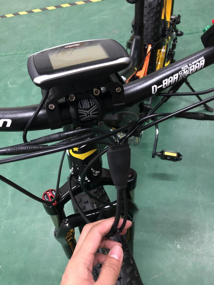 Full Suspension 26 Inch Fat Tire Ebike 1000w 48v Mountain RICH BIT 890