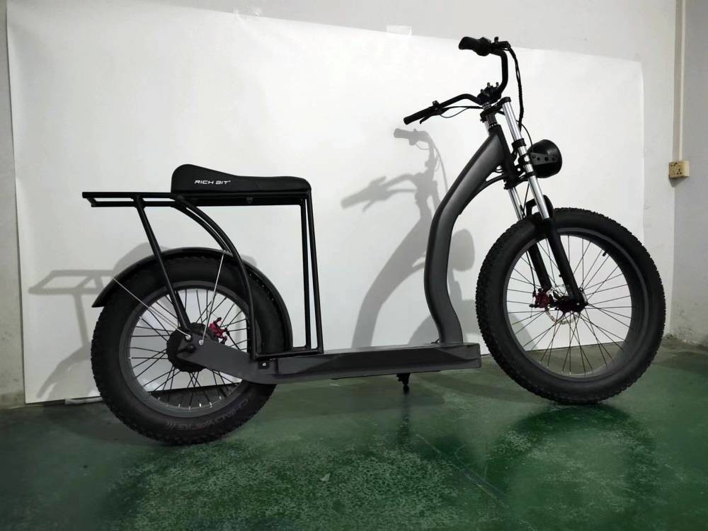 Richbit H300 Fat Electric Scooter Cycle High Speed 50km/H 1000w 48v 16ah 26x4.0 Inch